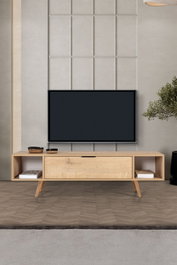 Hanah Home Mesir 3627 Soporte para TV Roble Zafiro